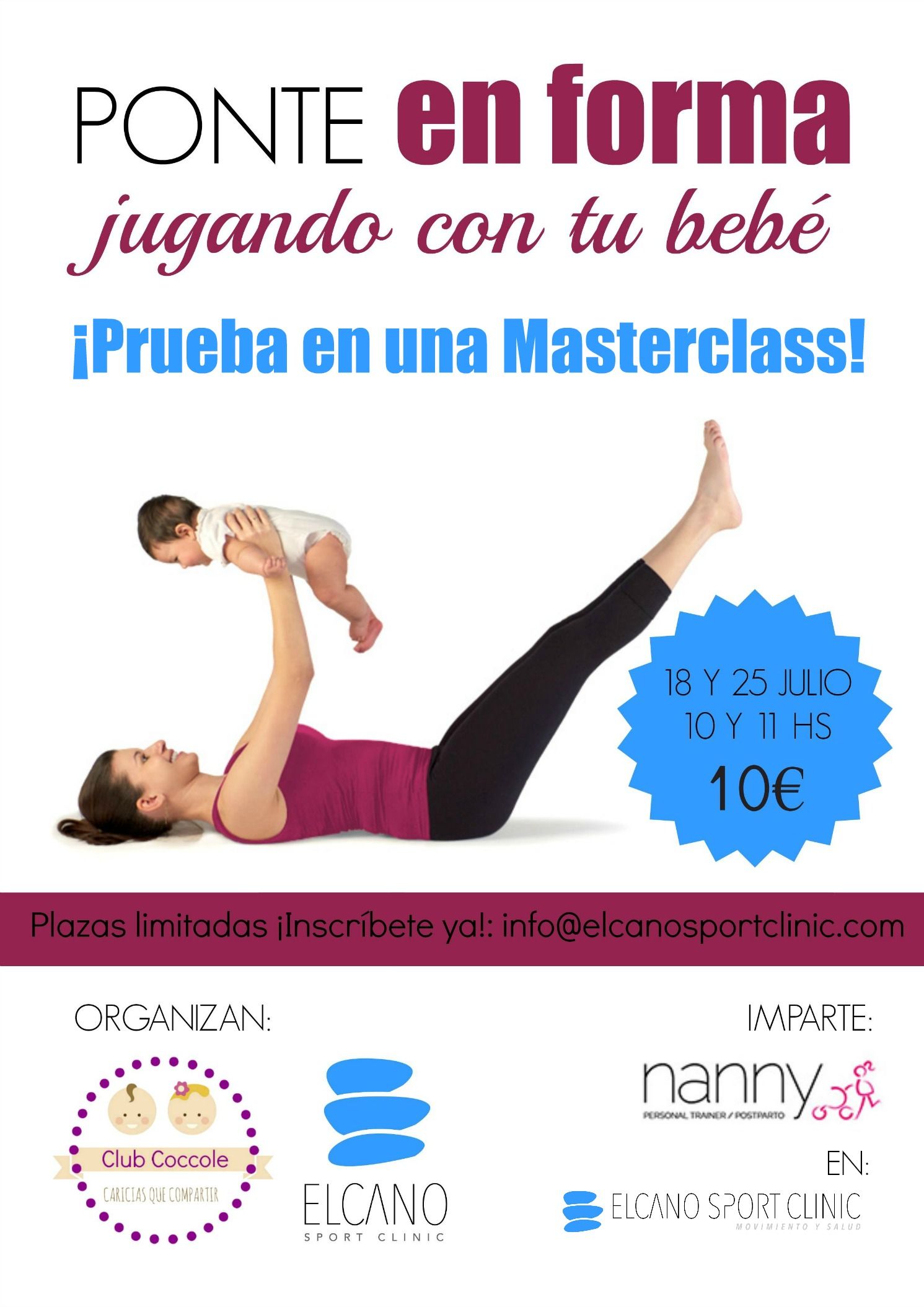 Cartel Masterclass El Cano