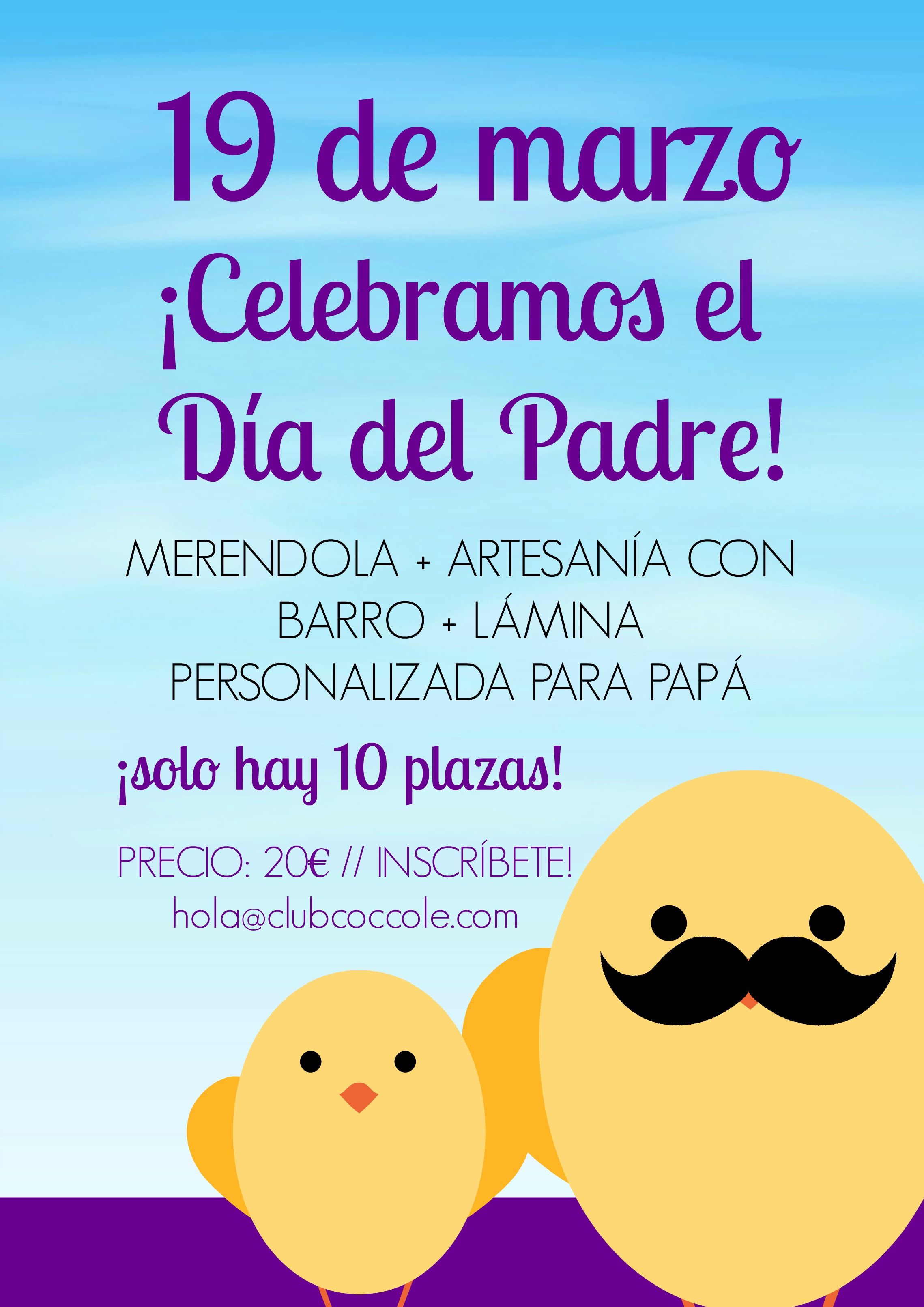 dia del padre cartel