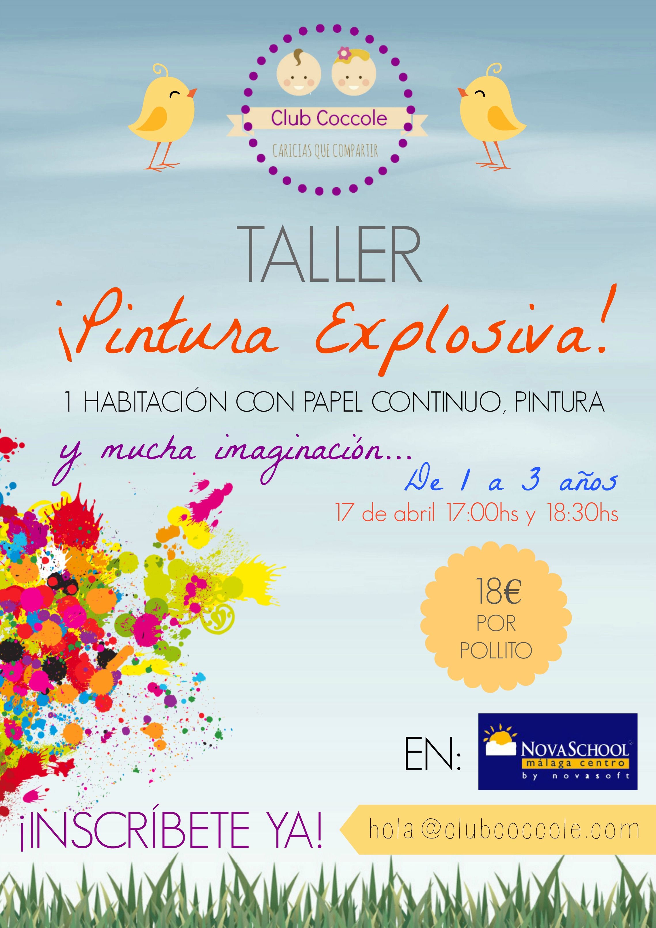 taller pintura explosiva